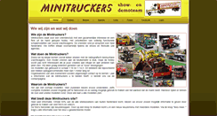 Desktop Screenshot of minitruckers.nl