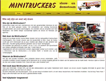 Tablet Screenshot of minitruckers.nl